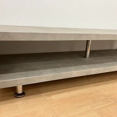 【レガストック川崎本店】木製テレビボード テレビ台 大理石調 の画像