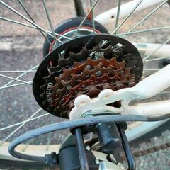 【自転車】あさひ サイバーギミック ブラック ２０インチ ギア6速の画像