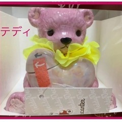 テディ　ピンク　飾り