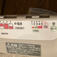 サンヨー　ホットカーペット