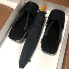 【未使用ノーチェック保管品】ともえ姿 礼装用雨コート コーディネイト セット Lサイズの画像
