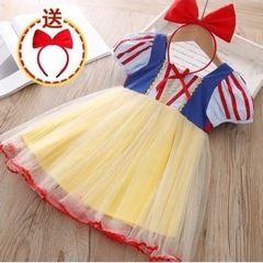 新品‼️白雪姫ドレス　100cm ディズニープリンセス　プリンセ...