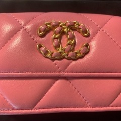 CHANELシャネル三つ折り財布