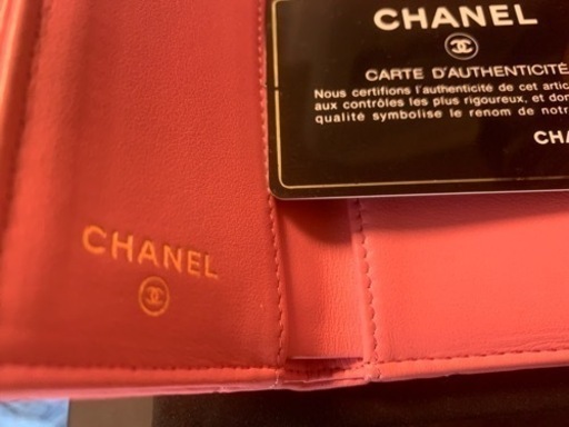 CHANELシャネル三つ折り財布