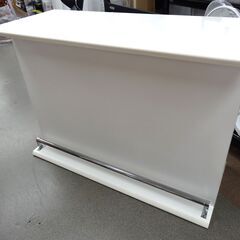 バーカウンター 幅120㎝ エナメル カウンターテーブル 収納棚 ホワイト 白エナメル 西岡店 バーカウンター 幅120㎝ エナメル カウンターテーブル 収納棚