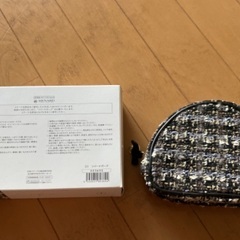 新品ツイードポーチ☆非売品の画像