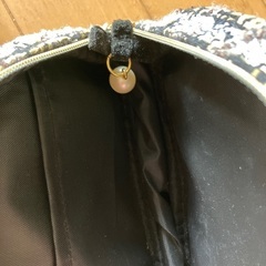 新品ツイードポーチ☆非売品の画像