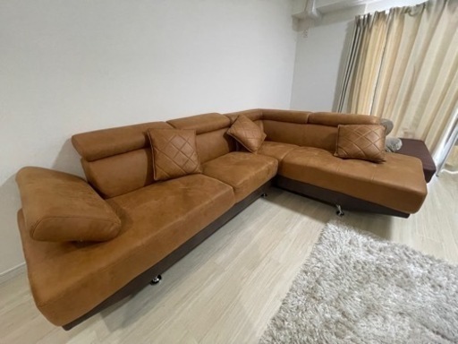 カウチソファ　オットマンプレゼント✨