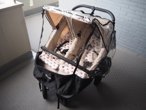 【値下げ】エアバギーココダブル･双子ベビーカー