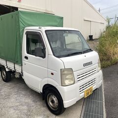 平成15年　キャリー　軽トラック　幌付き　車検　令和6年2月