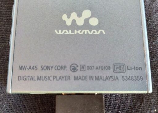 SONY Walkman　NW-A45
