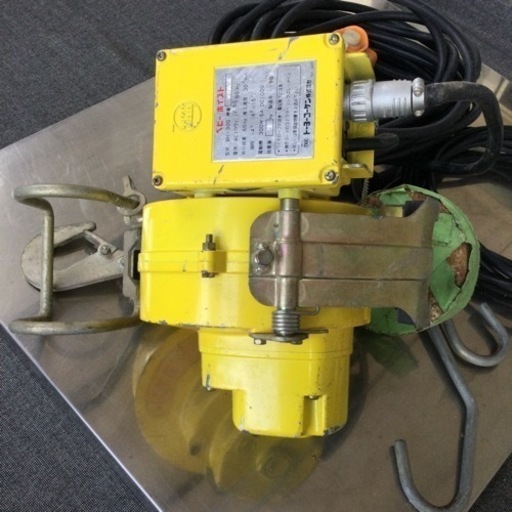 中古　1981年製　ベビーホイスト　トーヨーコーケン　BH−300   吊り荷重50kg  揚程14m   100V   電動式ホイス
