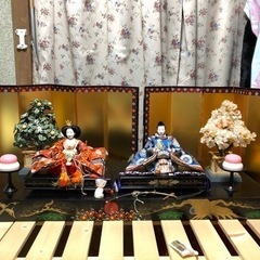 どなたか宜しくお願いします‼️雛人形　春童作　セット　　①