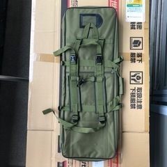 ソフト ダブルエアガンケース 未使用 メーカー不明 電動ガン ガスガン