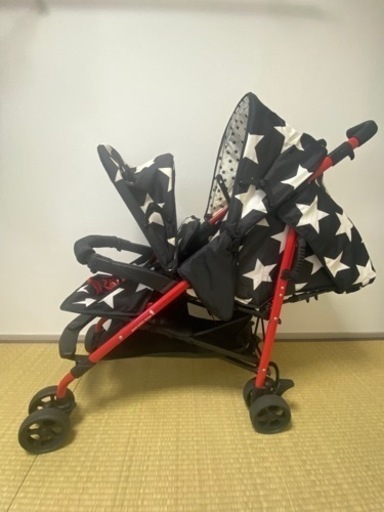 ベビーカー　2人乗り　コサット