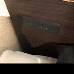 収納付きベッド(シングル)の画像