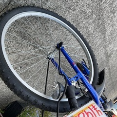 子供車　マウンテンバイク　新古車　24インチの画像