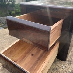 レトロ収納箱の画像