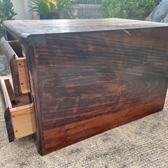 レトロ収納箱の画像