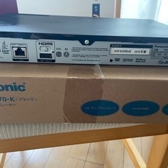 パナソニック　ブルーレイプレーヤー　DMP-BDT170-Kの画像