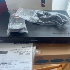 パナソニック　ブルーレイプレーヤー　DMP-BDT170-K