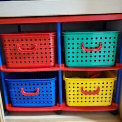 おもちゃ入れの画像