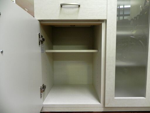 ニトリ ミドルレンジボード 幅100×奥40×高115cm 食器棚 収納 家具 キッチンボード 札幌市 厚別区