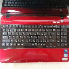 取引中です】NEC LaVie SSD i5 15インチ レッド Wi-Fi マルチ テンキー