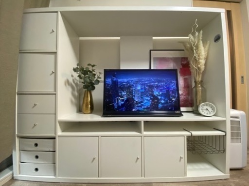 値下げしました！IKEA 収納付きテレビ台