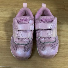 ⬜︎39. アシックス　女の子　17.5cm