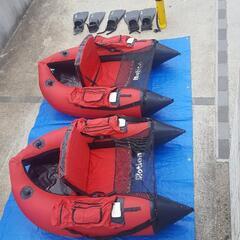 フローター2挺+足フィレ+空気入+収納袋の画像