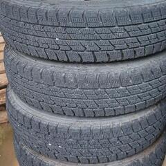 スタッドレスタイヤ ホイール 4本 145/80R13