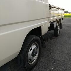 売約済みです！旧車ネオクラ！U15Tミニキャブトラック4WD！シャーシ綺麗！ボディも程度良好！整備行き届いてます！スーパーDX！現状総額15万円！車検2年付きは総額20万円！   の画像