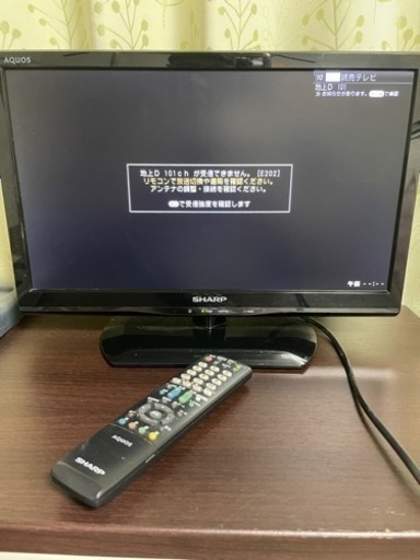 SHARP AQUOS液晶カラーテレビ LC-19K90