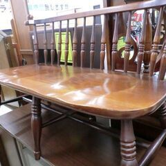 ジモティ来店特価!!!　ベンチ　飛騨家具　　J-736
