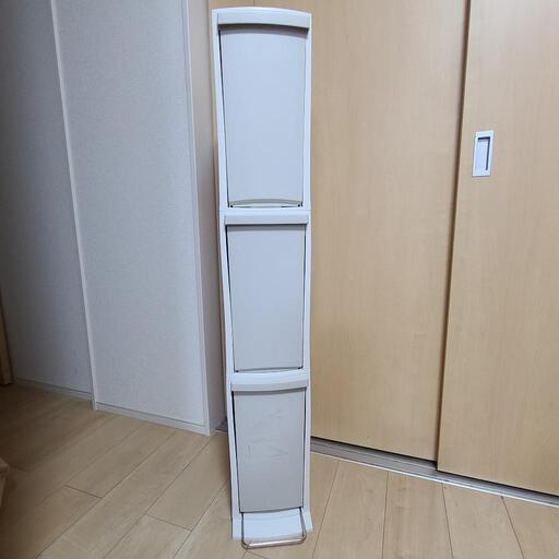 3段ボックス コンパクト ゴミ箱