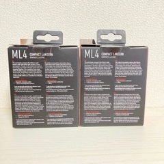 【新品未開封】レッドレンザー　アウトドアランタン ML4 ウォームライト 43130ML4 Warm（暖色）　2個セットの画像