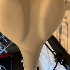 クロスバイク  白　2回使用　SHIMANO切替の画像