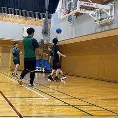 バスケしましょー!