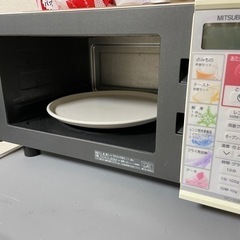 電子レンジ  + オーブン機能（三菱）の画像