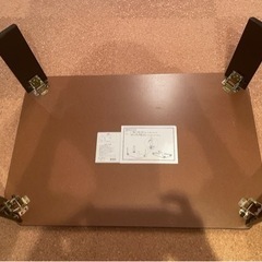 折りたたみ式ローテーブル 座卓 黒の画像