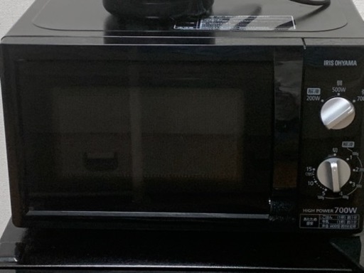 【美品】電子レンジ　アイリスオーヤマ