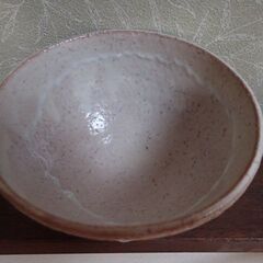 萩焼　土和窯　伸郎作　茶碗(抹茶椀)　銘しま　新品未使用の画像