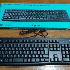 Logicoolフルサイズ有線キーボード K120