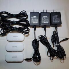 【中古】節電USBハブ バッファロー BSH4AE06W 3個の画像
