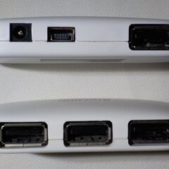 【中古】節電USBハブ バッファロー BSH4AE06W 3個の画像