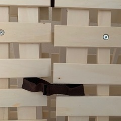 ニトリ　シングルすのこベッドの画像