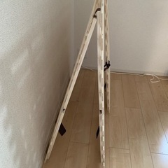 ニトリ　シングルすのこベッドの画像