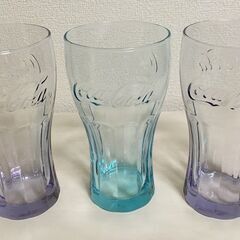 【水曜廃棄予定】コカ・コーラグラス 3個セット