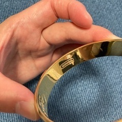 決まりました【美品‼︎】通年活躍‼︎COACH バングル　ブルー‼︎の画像